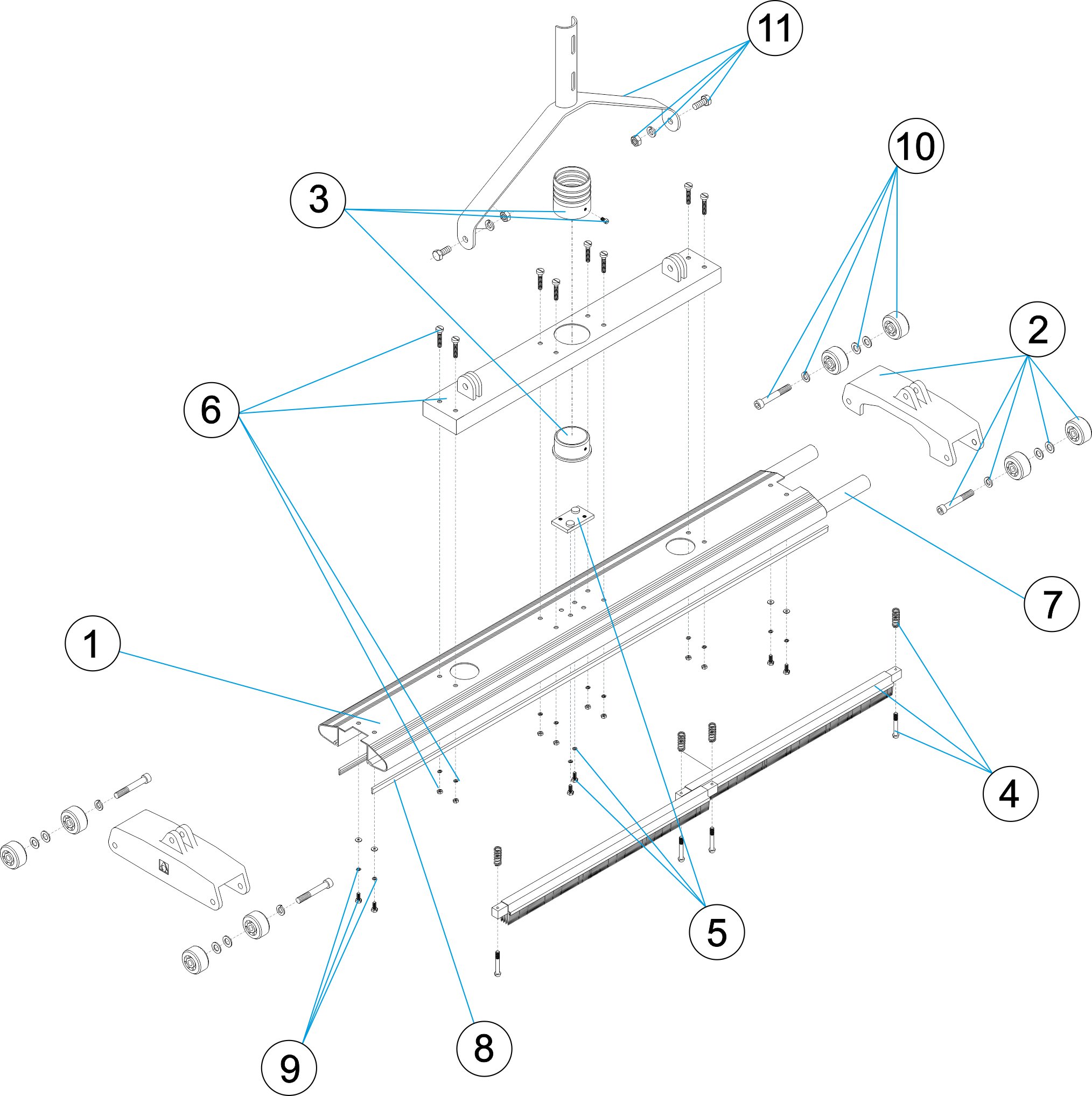 LIMPIAFONDOS CON HORQUILLA