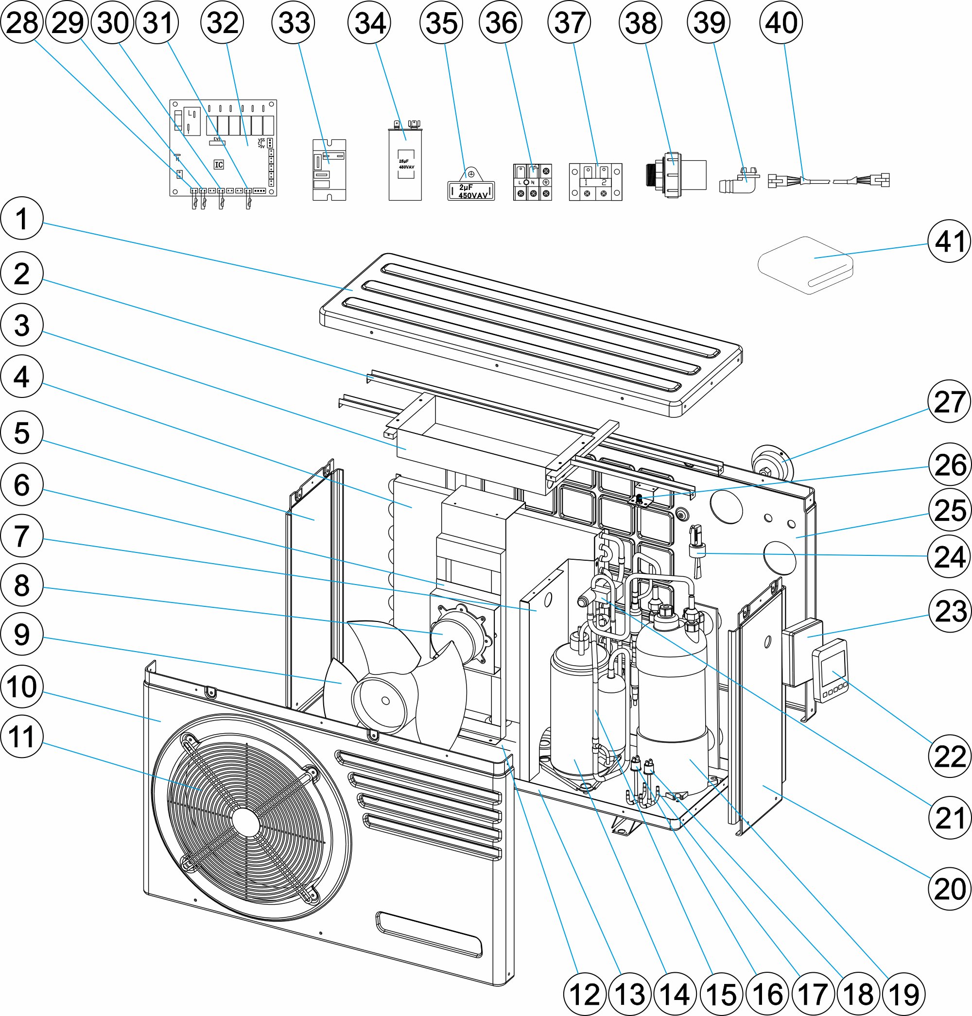 ASTRALPOOL HP EVOLINE6 MODBUS