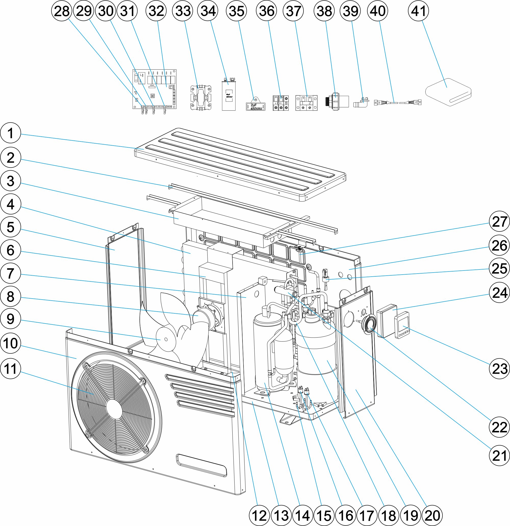 ASTRALPOOL HP EVOLINE10 MODBUS