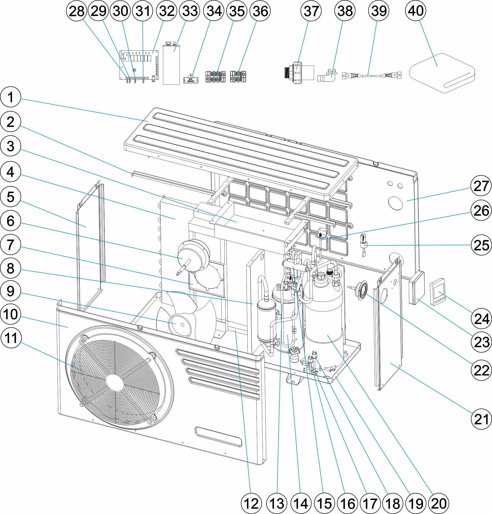 BOMBA CALOR EVOLINE NN R32 15M