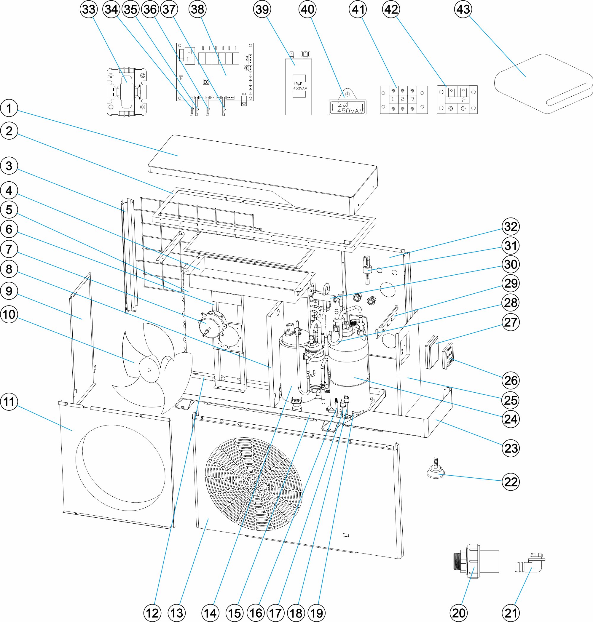 BOMBA DE CALOR PM40 MD2