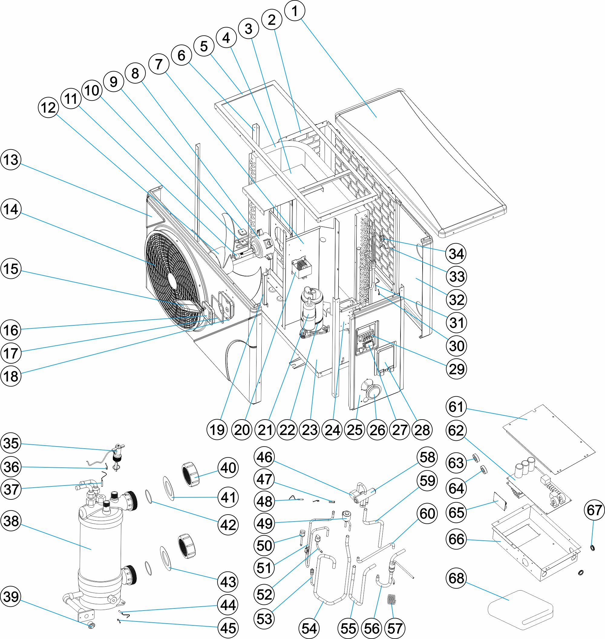 BOMBA CALOR PRO ELYO TOUCH  NN PET-15