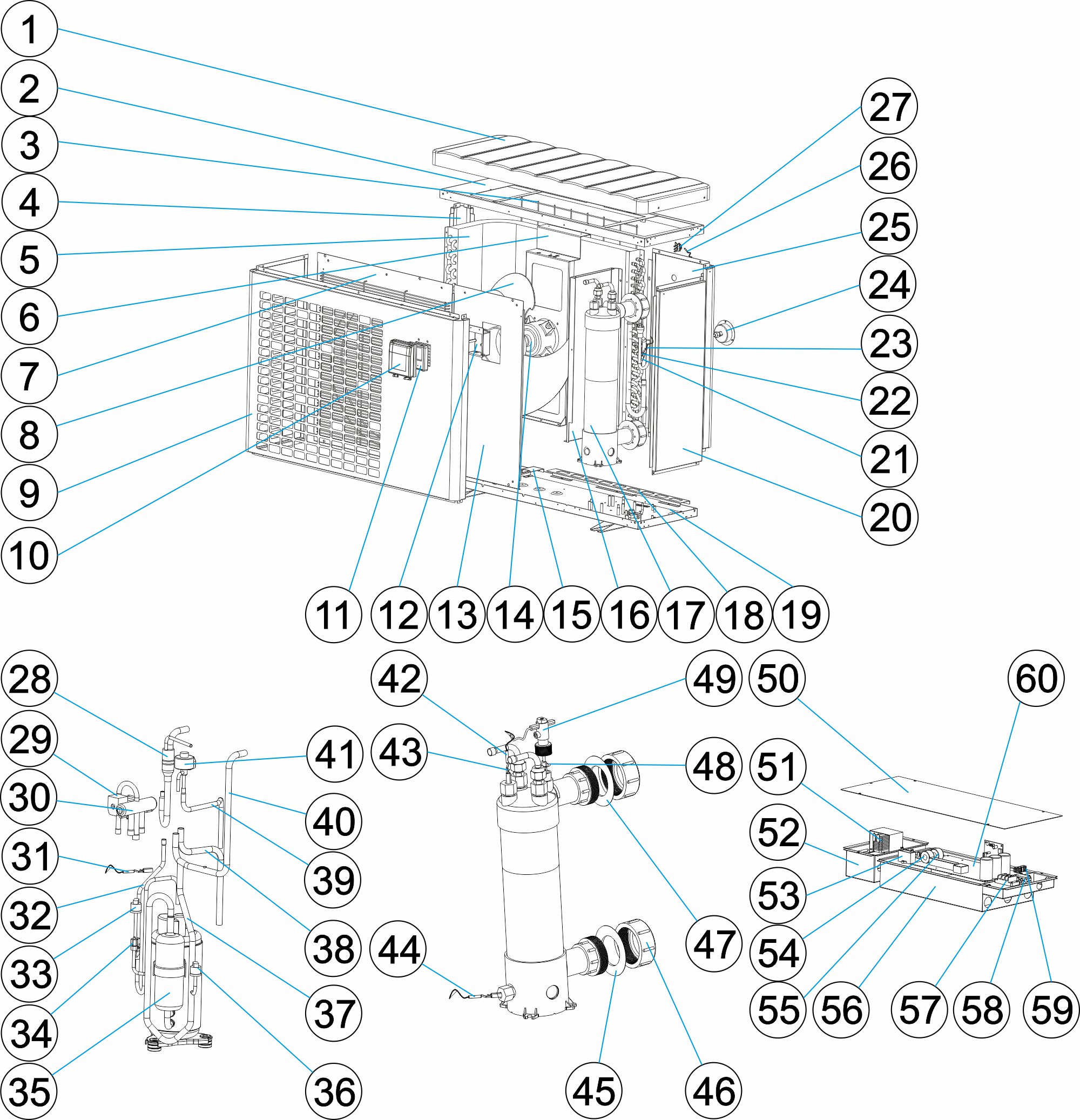BOMBA CALOR AQUASPHERE VSN-15KW