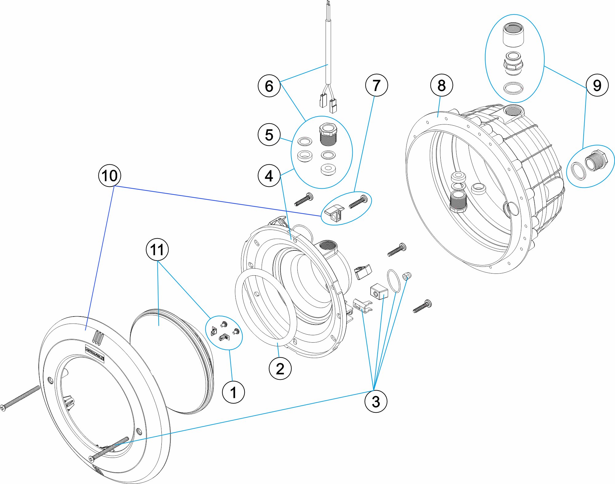 PROYECTOR LED STANDARD ESSENTIAL WIR